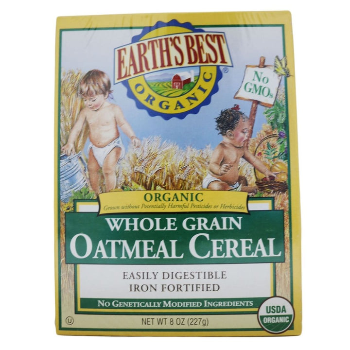 Earth s Best Organic Oatmeal Cereal, 227g