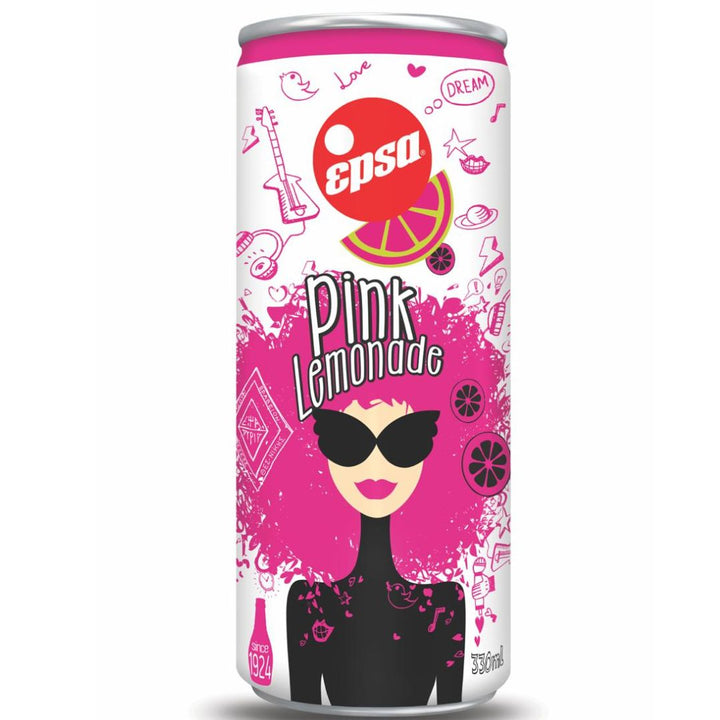 Epsa Pink Lemonade, 330ml