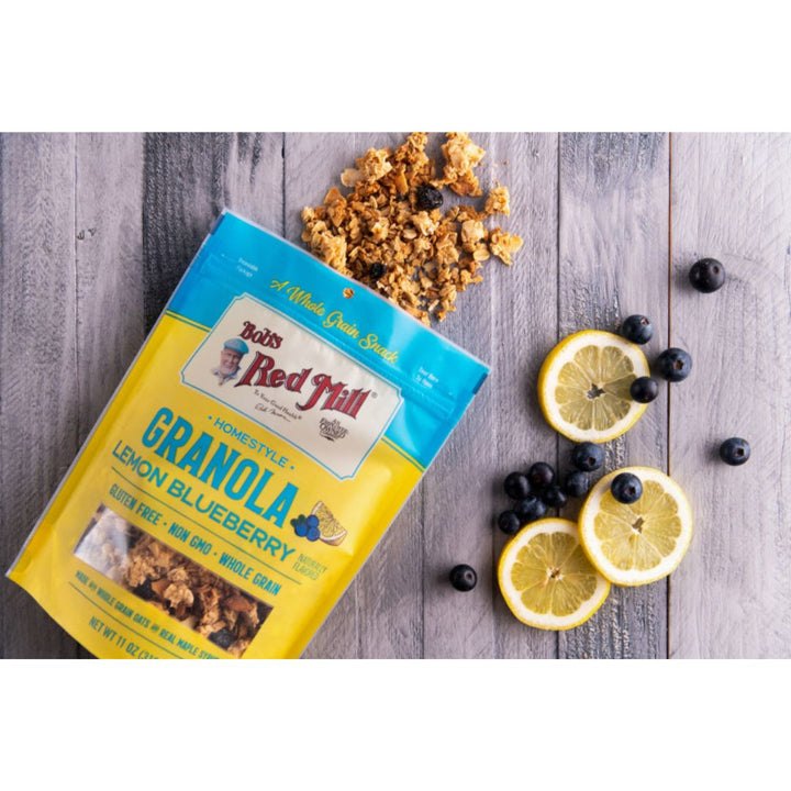 Bob's Red Mill Lemon Blueberry Homestyle Granola, 312g