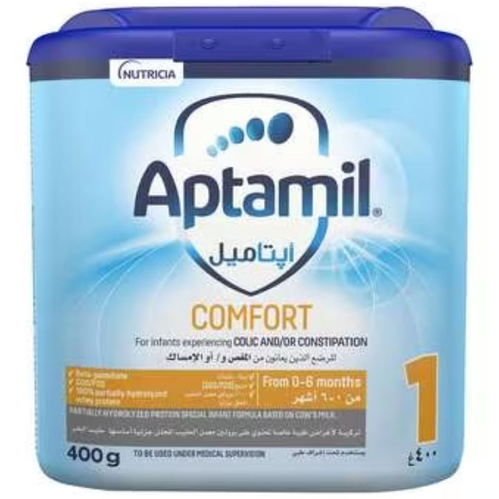 Aptamil Comfort Stage 1 Formula Milk Powder for Baby And Infant, 400g