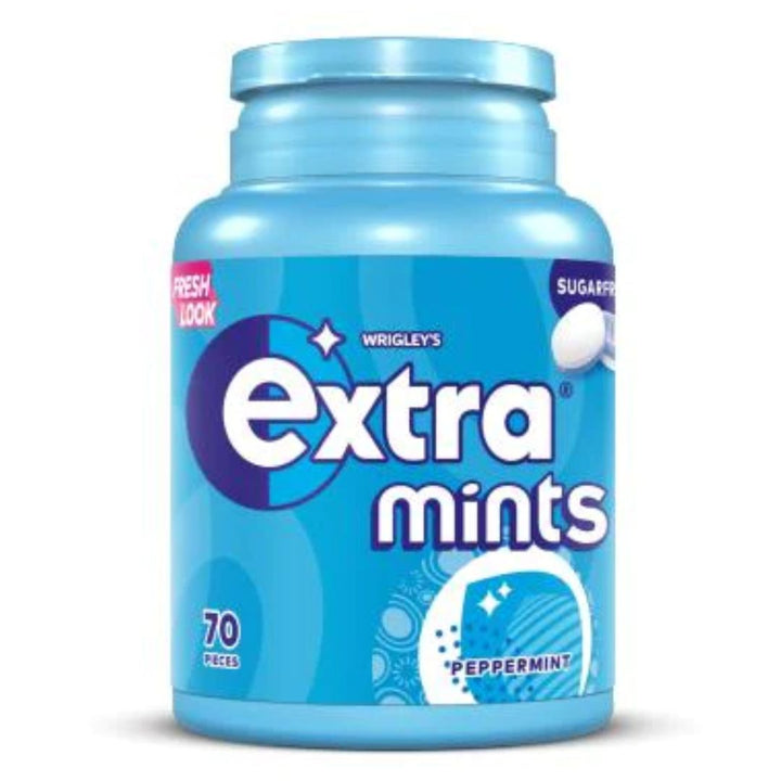 Wrigley's Extra Peppermint Bottle, 77g