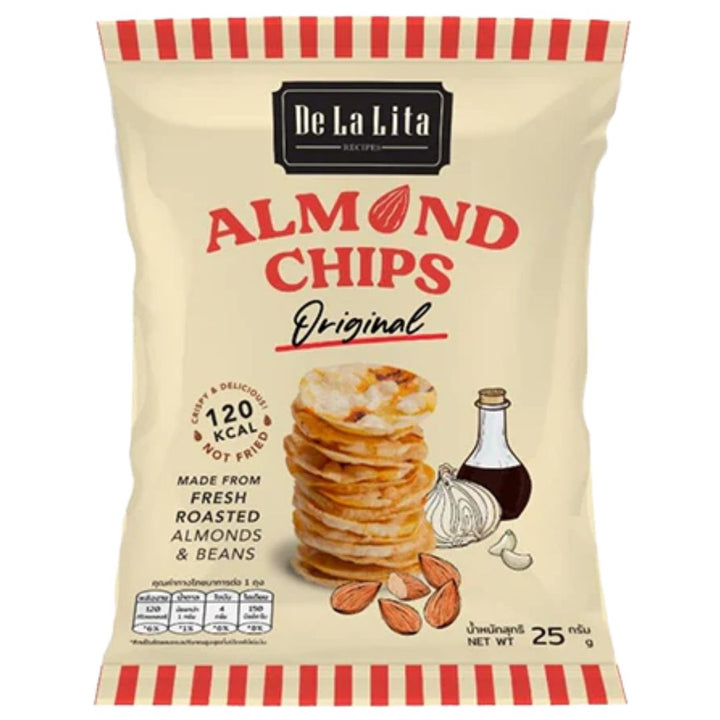 De la lita Almond Chips Original, 25g