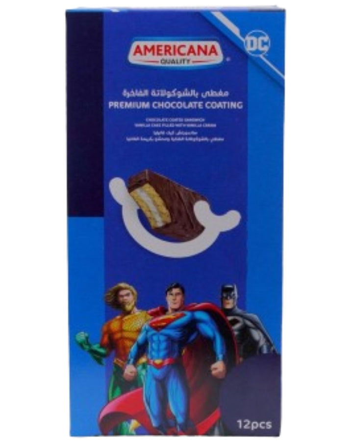 Americana DC Vanilla Sandwich Cake ,35g Pack of 12