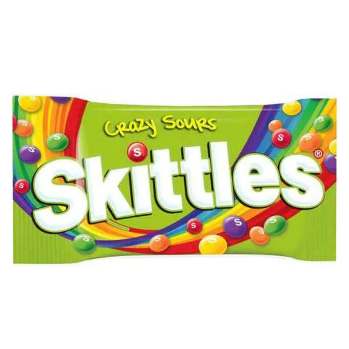 Skittles Sours And Pouch Candy, 38g