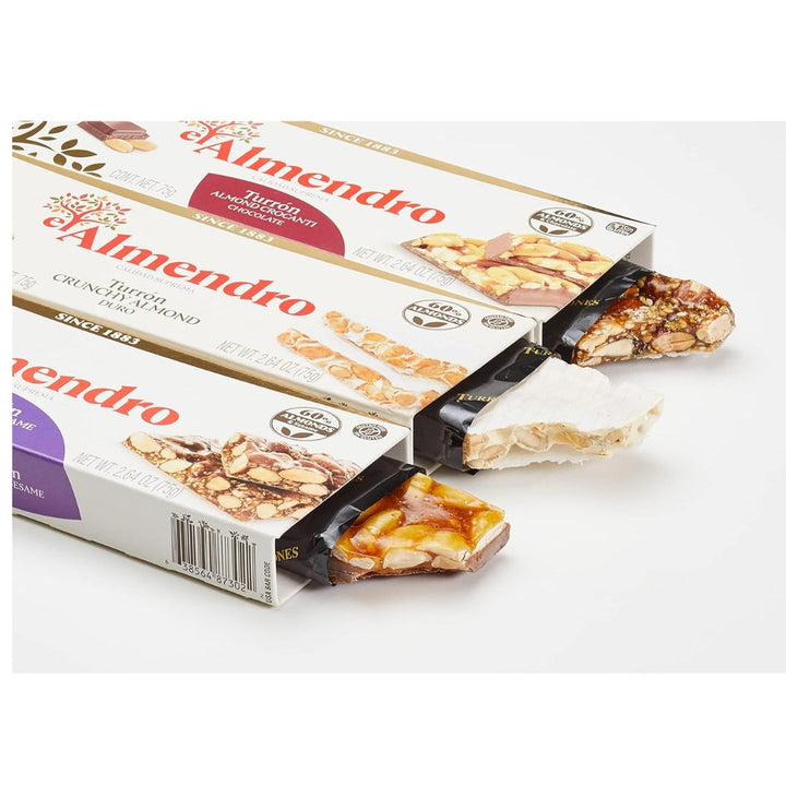 El Almendro Turron Almond Candy, 3x75g