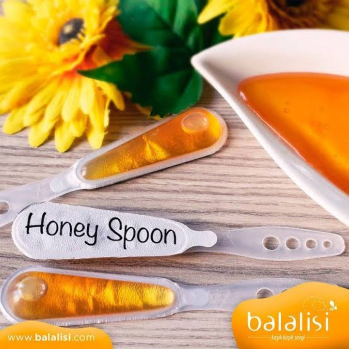 Balalisi Flower Spoon Honey, 50Pcs