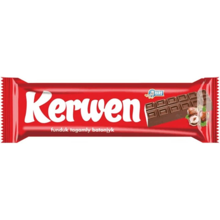 Kerwen Hazelnut flavored Confectionery Bar, 35g