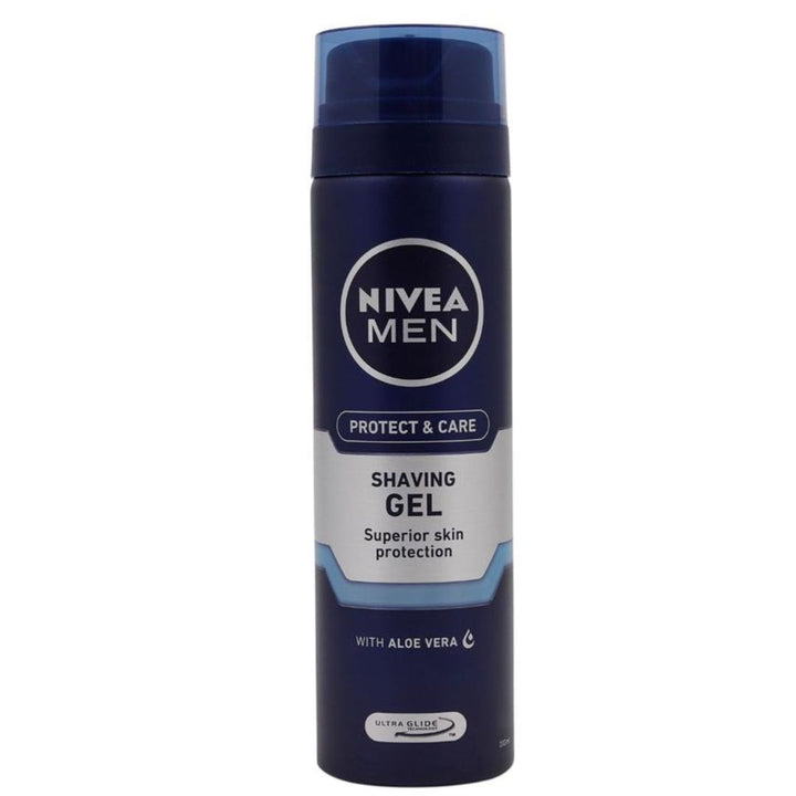 Nivea Men Protect And Care Shaving Gel With Aloe Vera, 200ml