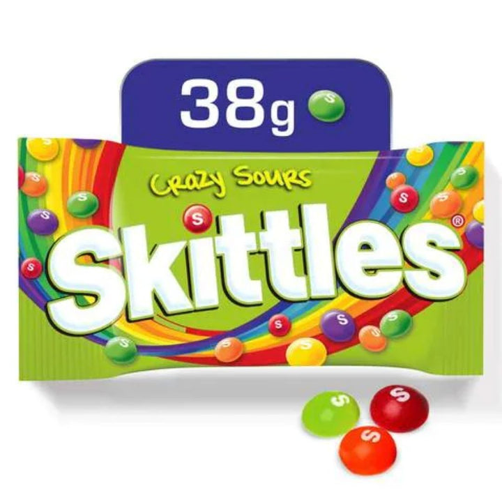 Skittles Sours And Pouch Candy, 38g