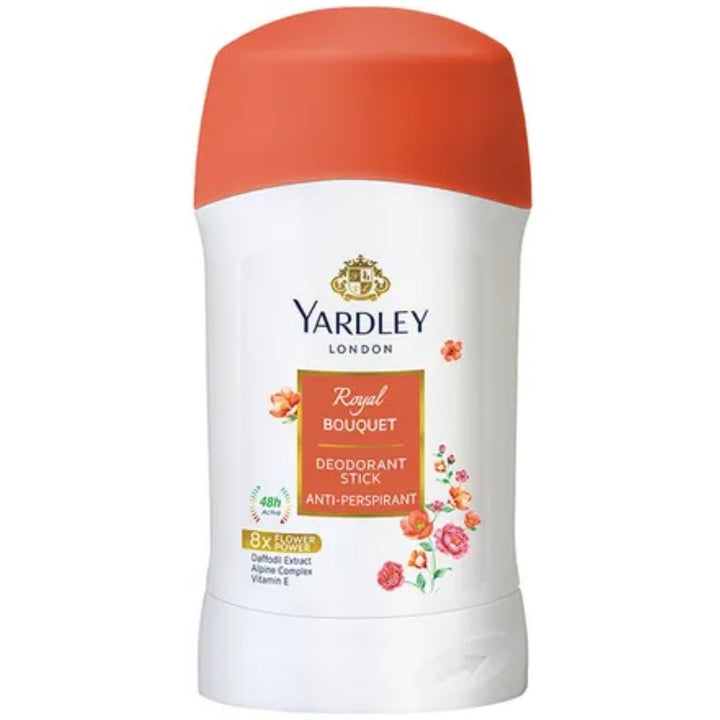 Yardley Royal Bouquet Anti Perspirant Stick, 40g