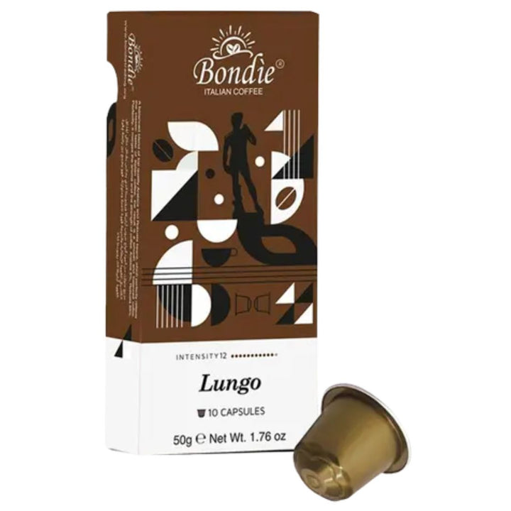 Bondie Coffee Lungo Nespresso Capsules, 50g