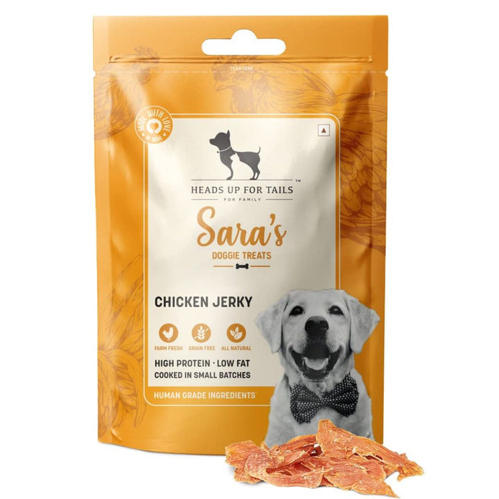 Sara's Dog Treats Chicken Jerky, 70g