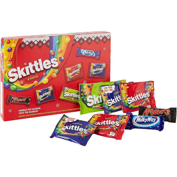 Skittles & Friends Sweets Christmas Selection Box, 150.5g