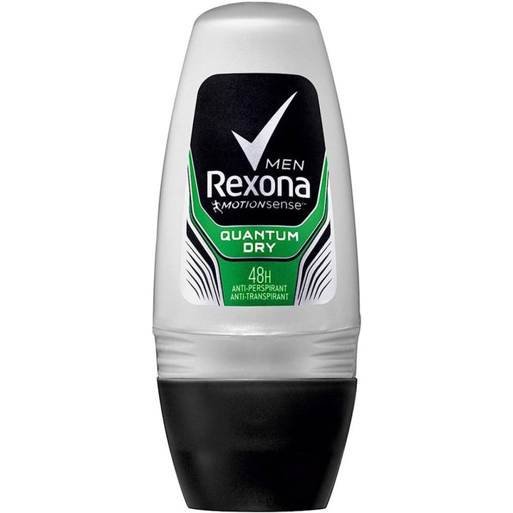 Rexona Men Quantum Dry Anti Antiperspirant Deodorant Dry 48H Protection, 50ml