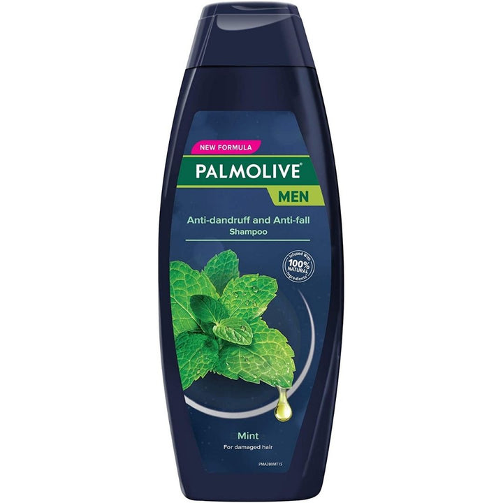 Palmolive Men Anti-Dandruff and Anti-Fall Shampoo Mint Shampoo, 380ml