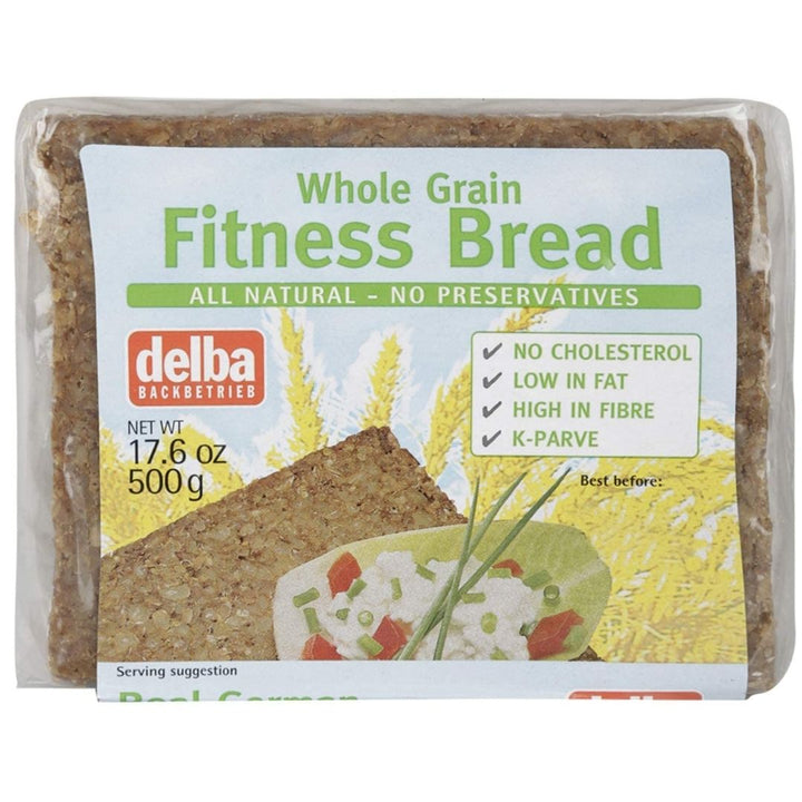 Delba Whole Grain Fitness Bread, 500g