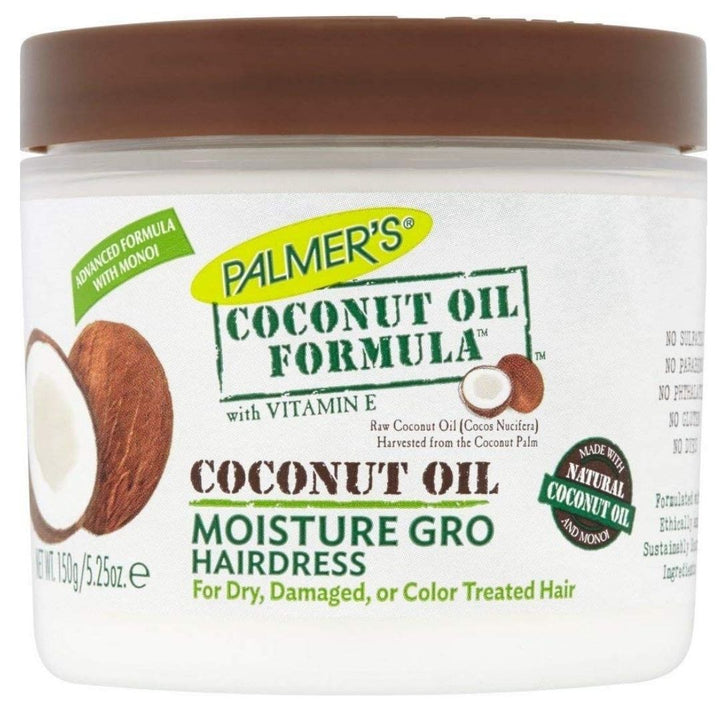 Palmer's Coconut Oil Moisture Gro Hairdress Jar, 150g