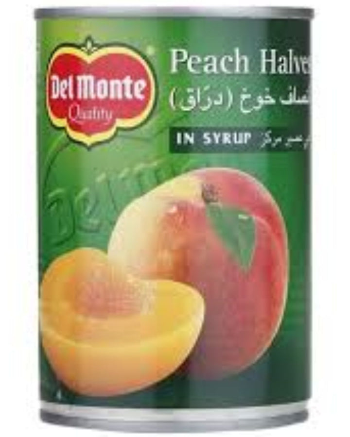 Del Monte Peach Halves In Syrup, 420g