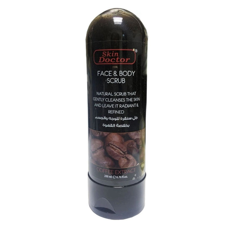 Skin Doctor Coffee Face & Body Scrub, 200ml