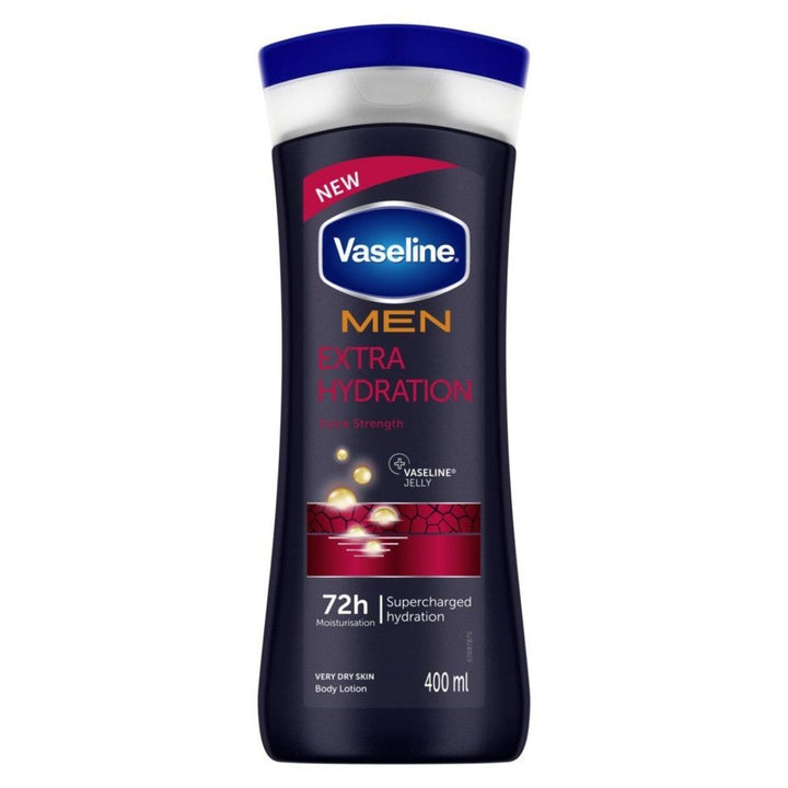 Vaseline Men Extra Hydration Body Lotion, 400ml