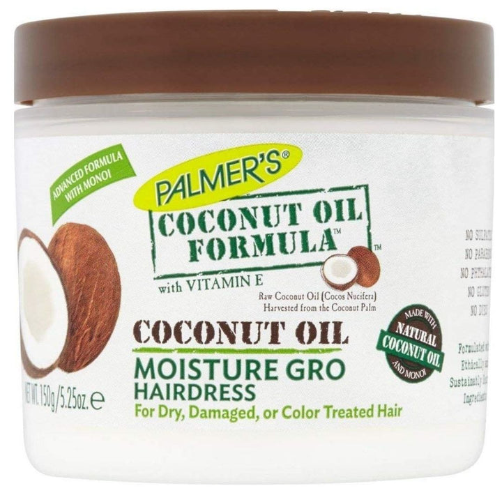 Palmer's Coconut Oil Moisture Gro Hairdress Jar, 150g