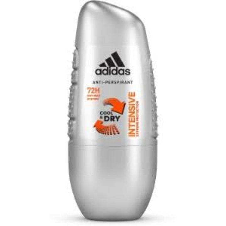 Adidas Intensive Cool & Dry 72h Antiperspirant Roll-On, 50ml