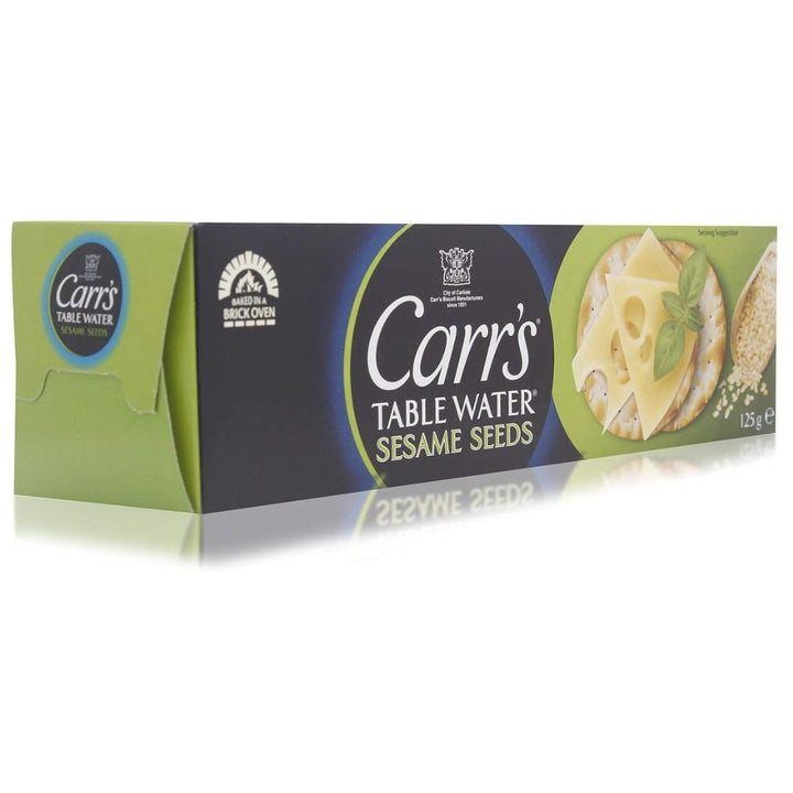 Carrs Table Water Sesame Seeds Crackers, 125g