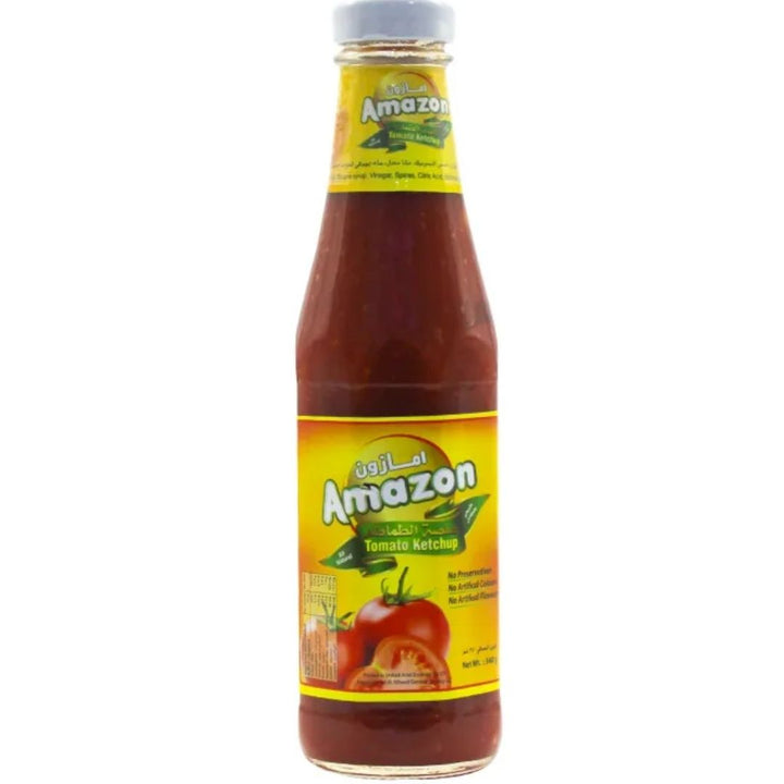 Amazon Tomato Ketchup Glass, 340g