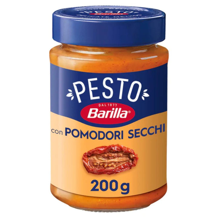 Barilla Pesto Pomodori Secchi Pasta Sauce with Italian Sun-Dried Tomatos, 200g