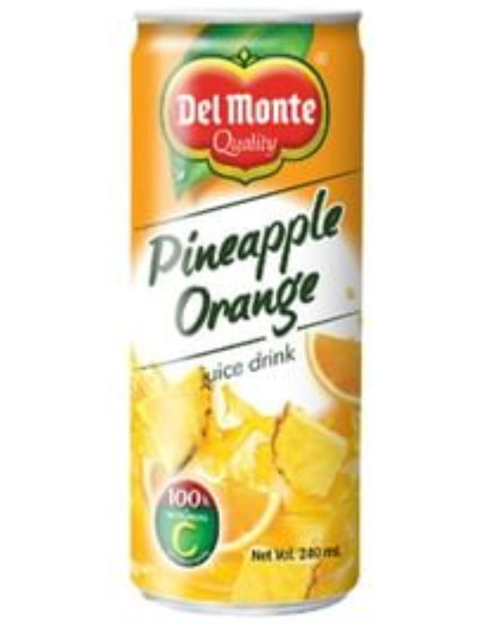 Del Monte Orange Pineapple Juice Drink, 240ml