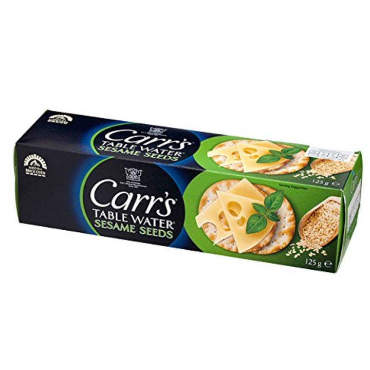 Carrs Table Water Sesame Seeds Crackers, 125g