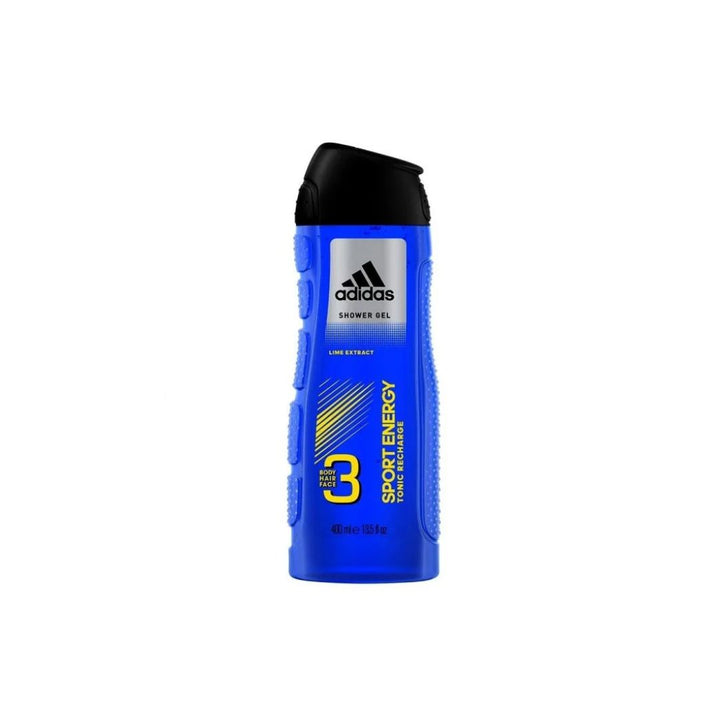 Adidas Shower Gel Body Lime Extract 3-in-1, 400 ml