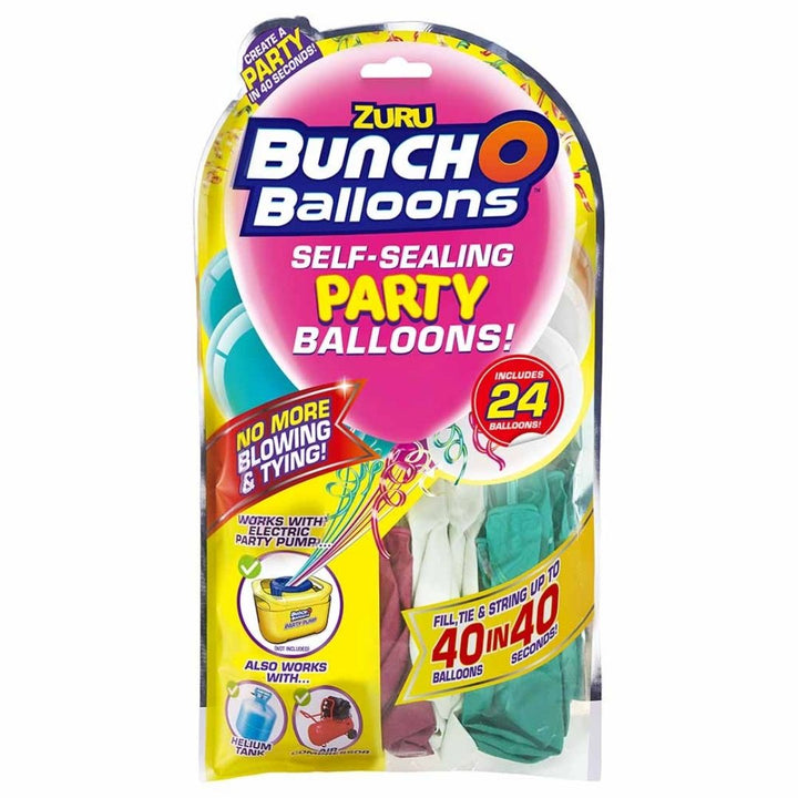 Bunch O Balloons By Zuru Self Sealing Party Balloons -  Pink, Teal and White