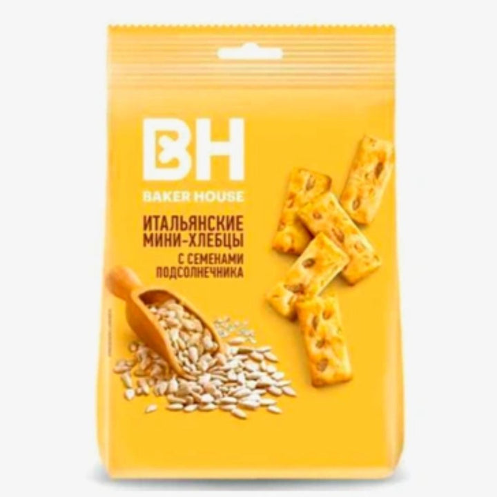 Baker House Mini Bread With Sunflower Seeds, 110g