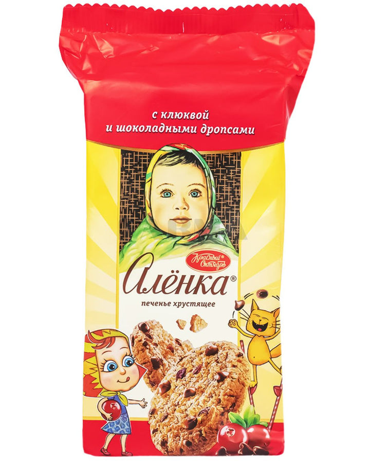 Alionka Cranberry and Chocolate Chips Cookies, 140g