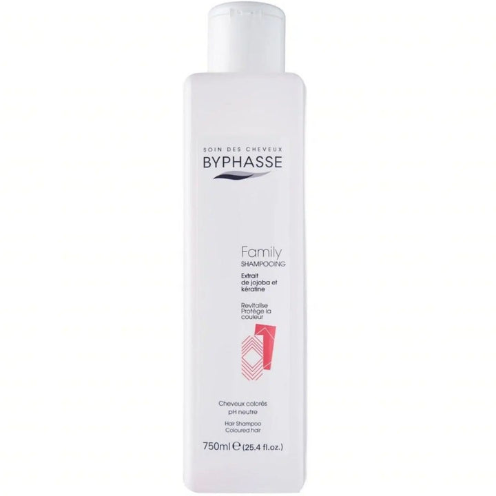 Byphasse Shampoo Jojoba Extract And Keratin Coloured Hair, 750ml