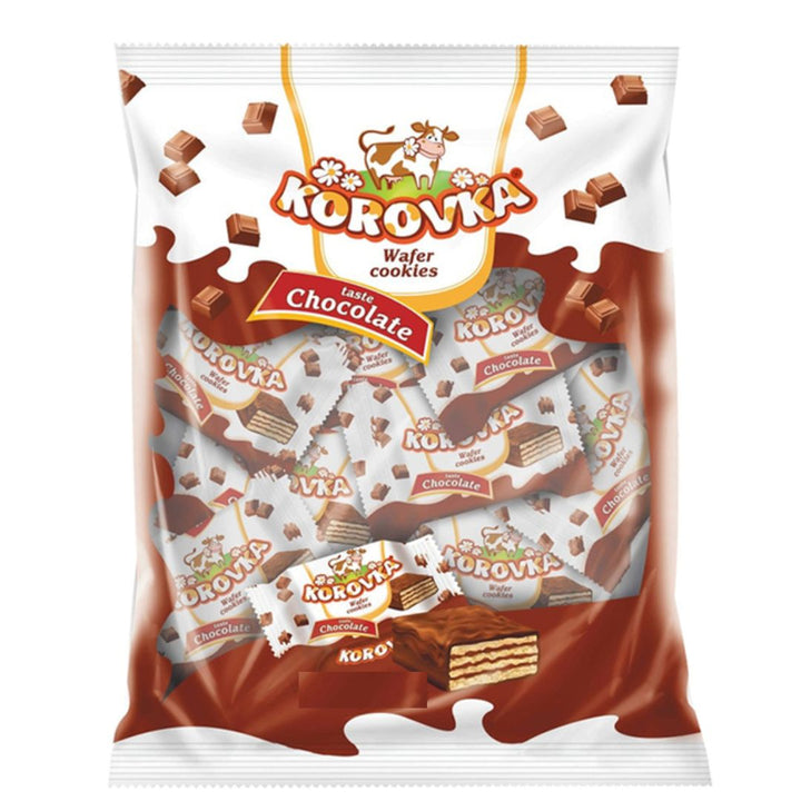 Korovka Wafer Cookies Chocolate Taste, 150g