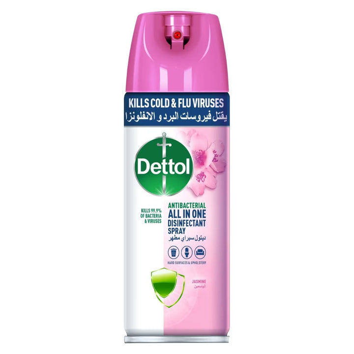 Dettol Anti-Bacterial Jasmine Disinfectant Spray, 450ml