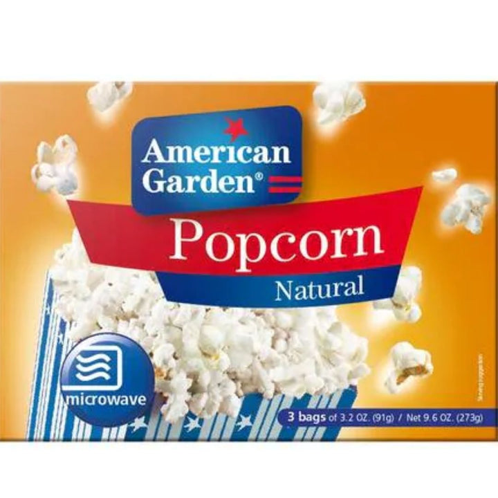 American Garden Natural Popcorn, 273g