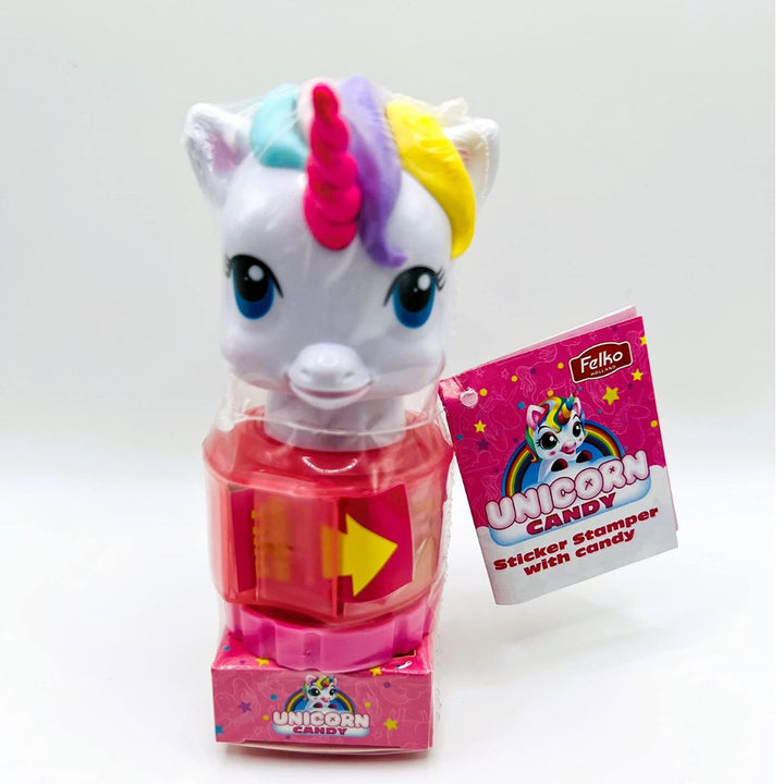 Unicorn Sticker & Stamper Delicious Sweet Candy, 6g