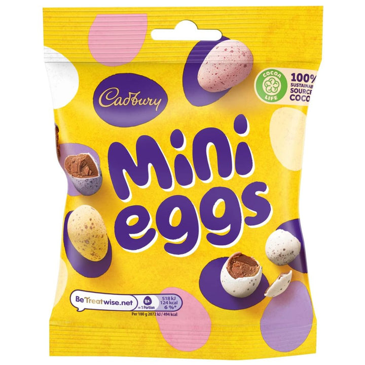 Cadbury Mini Eggs Chocolate, 80g