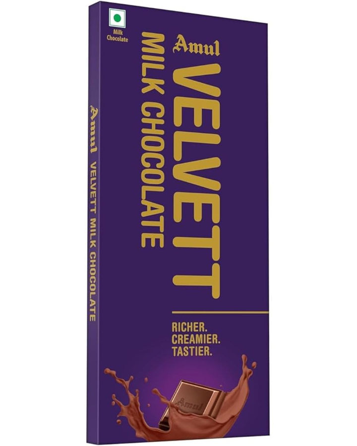 Amul Velvett Milk Chocolate, 150g