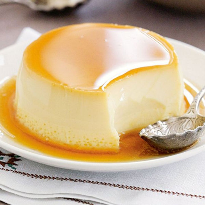 Reihan Creme Caramel The Original Dessert Mix Vanilla Flavor With Caramel Topping, 70g