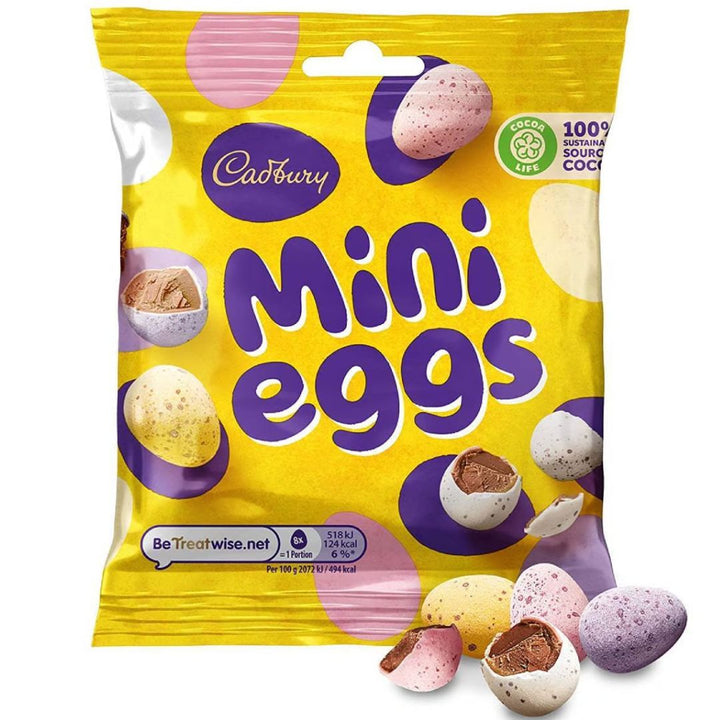 Cadbury Mini Eggs Chocolate, 80g