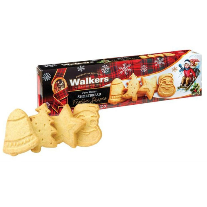 Walkers Pure Butter Shortbread Festive Shapes, 175g