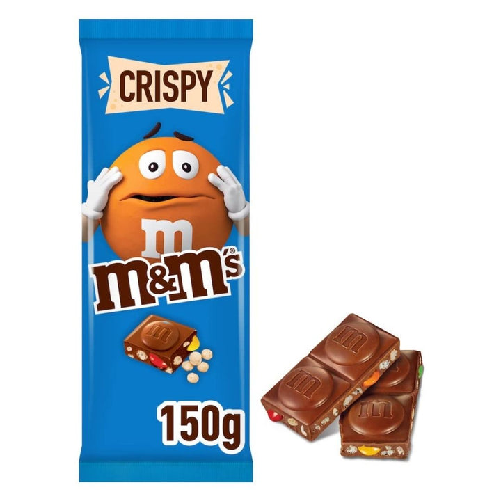 M&M's Crispy Milk Chocolate Block, 150g