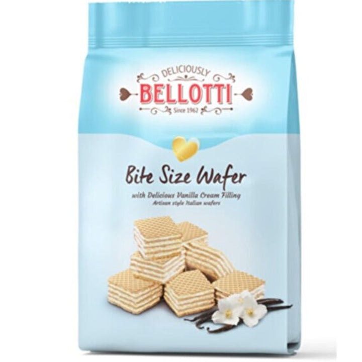 Bellotti Bite Size Wafer With Vanilla Cream Filling, 250g