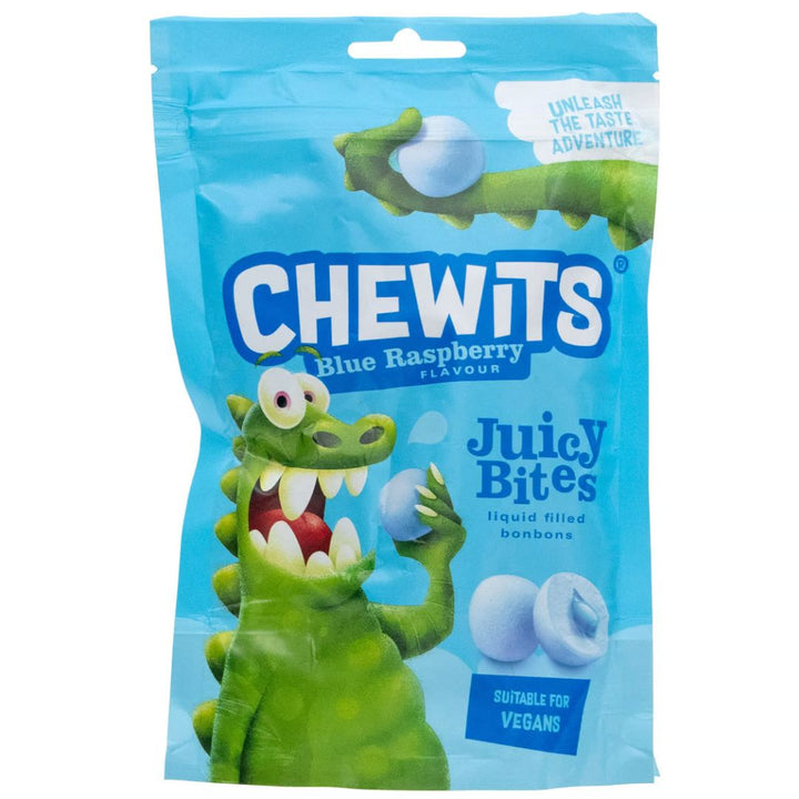 Chewits Blue Raspberry Flavour Juicy Bites, 165g