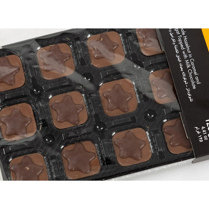 Chocodan's Candy Hazelnut-Caramel Nougat Milk Chocolate, 125g