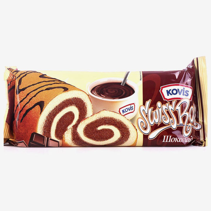 Kovis Chocolate Swiss Roll, 175g